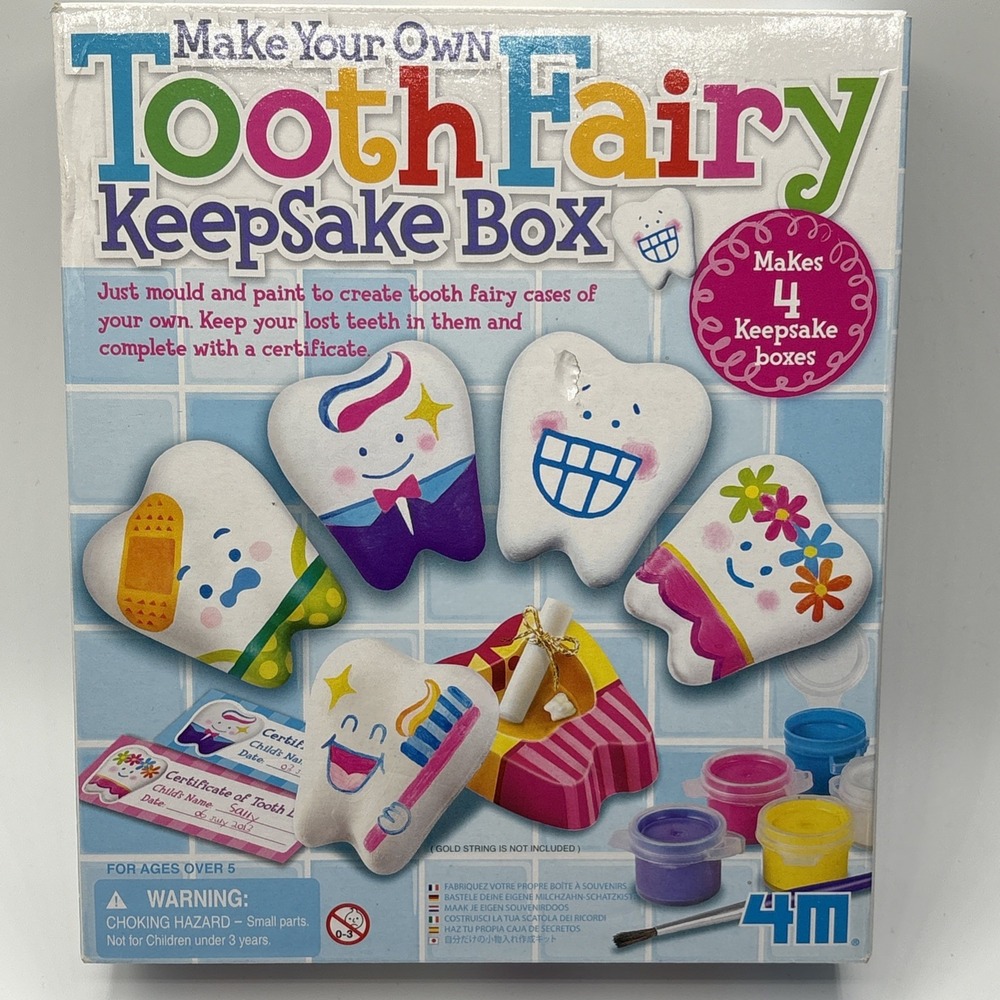 4M Make Your‎ Own Tooth Fairy Keepsake Box